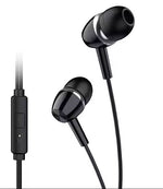 Cuffie auricolari con microfono 1.2m jack audio 3.5mm nere KSC-659