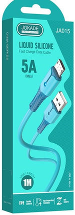 Cavo per ricarica e sincronizzazione microUSB 1m 5A JA015