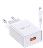 Caricabatterie USB Lightning  ricarica rapida 5V/5A JB022