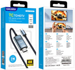 Cavo adattatore video USB-C a HDMI 4K 30Hz 2 m KSC-1414 6921042140698 F2335