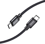 Cavo per ricarica e sincronizzazione USB-C JA041 2m nero 100W ricarica rapida 6921042137902 F2408