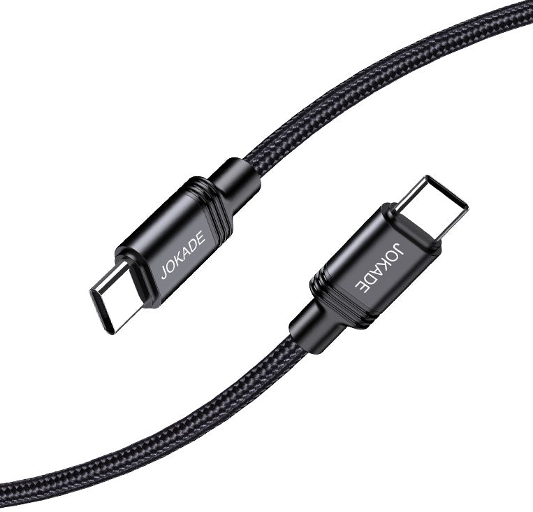Cavo per ricarica e sincronizzazione USB-C JA041 2m nero 100W ricarica rapida 6921042137902 F2408