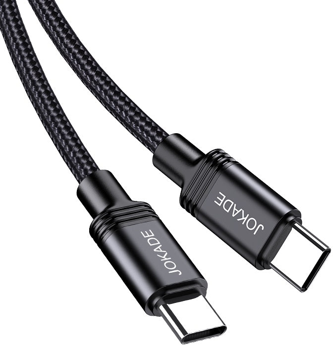 Cavo per ricarica e sincronizzazione USB-C JA041 2m nero 100W ricarica rapida 6921042137902 F2408
