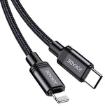 Cavo per ricarica e sincronizzazione PD30W 5A Type C - Lightning JA034 F2640