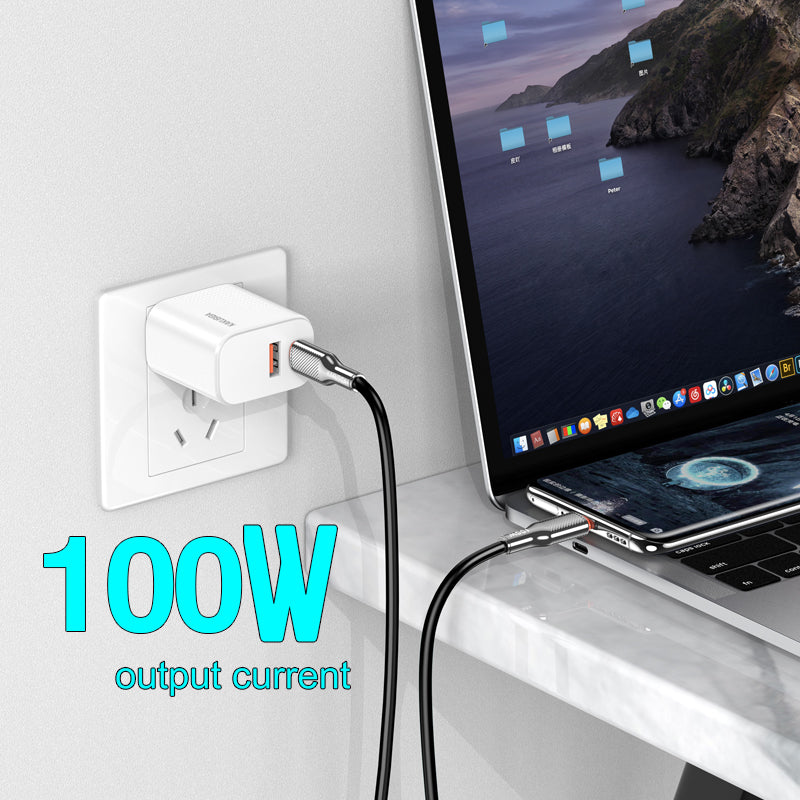 Cavo USB-C  PD 100W nero 1 m KSC-1022 6921042155623 F4303