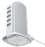 Caricabatterie USB da tavolo 5 porte 2.4A KSC-741 F4640