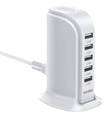 Caricabatterie USB da tavolo 5 porte 2.4A KSC-741 F4640