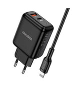 Caricabatterie ricarica rapida con cavo USB Type C - Lightning 1m 30W KSC-670 6921042119847 F4645