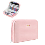 FunAdd Astuccio per matite di grande capacità Organizzatore Borsa cosmetica in tela, dimensioni: 230 x 170 x 75 mm, 230 x 170 x 75mm