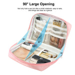 FunAdd Astuccio per matite di grande capacità Organizzatore Borsa cosmetica in tela, dimensioni: 230 x 170 x 75 mm, 230 x 170 x 75mm