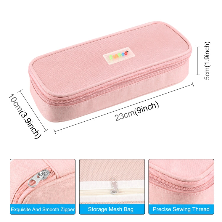 FunAdd Pencil Case Cosmetic Storage Organizer Bag, Dimensioni: 235 x 105 x 50 mm, 235 x 105 x 50mm