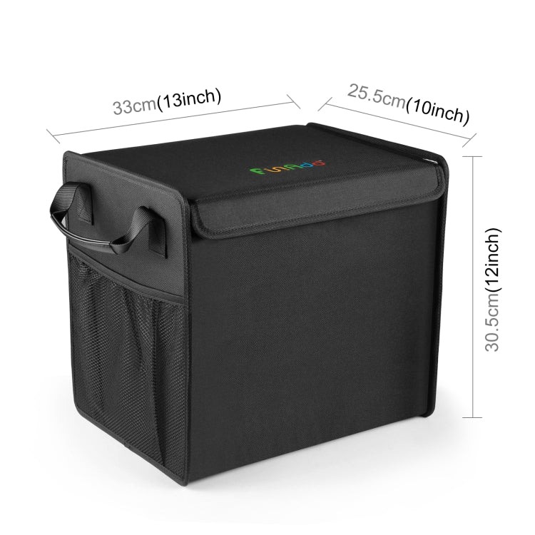 FunAdd - Borsa portaoggetti pieghevole per bagagliaio del veicolo, 33x25.5x30.5cm