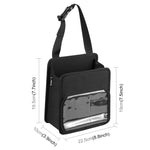 FUNADD Scatola portaoggetti portatile pieghevole per gancio per sedile posteriore per auto, Car Storage Box