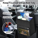 FUNADD Scatola portaoggetti portatile pieghevole per gancio per sedile posteriore per auto, Car Storage Box