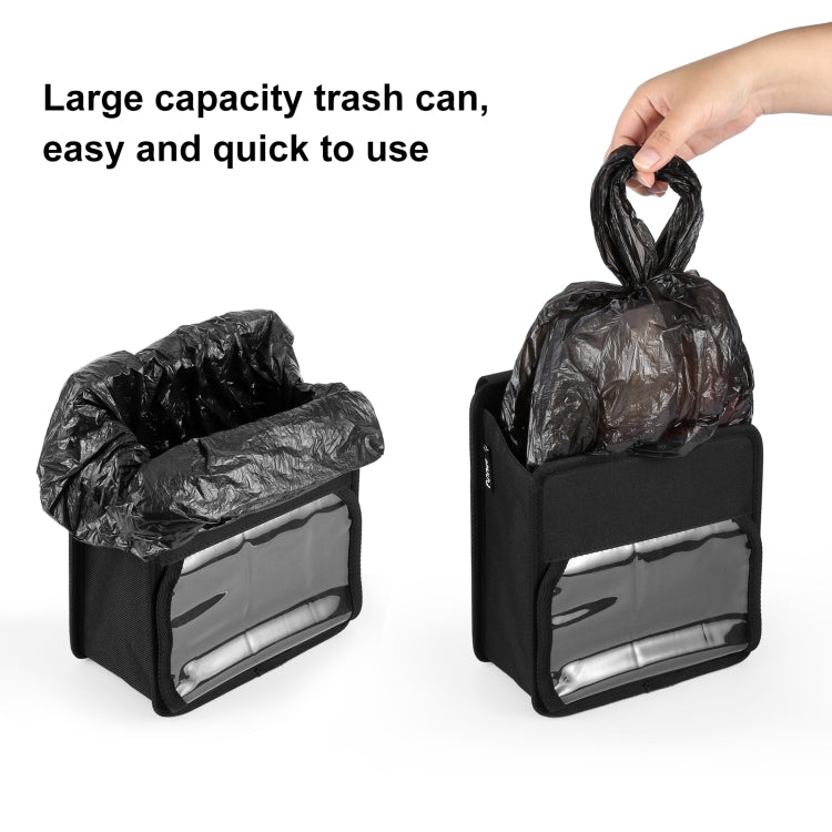 FUNADD Scatola portaoggetti portatile pieghevole per gancio per sedile posteriore per auto, Car Storage Box