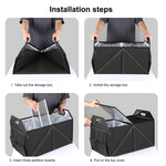FunAdd Borsa organizer pieghevole per bagagliaio del veicolo Fresh Box, 55x36x36.5cm