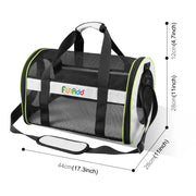 Borsa da viaggio pieghevole per animali domestici FUNADD, Carrier Bag