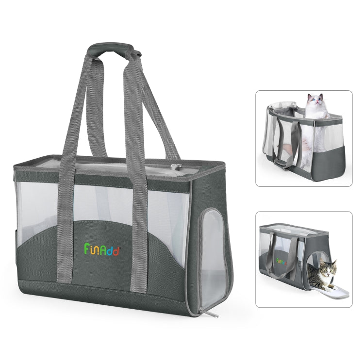 Borsa a tracolla traspirante per animali domestici 36x22x10 cm