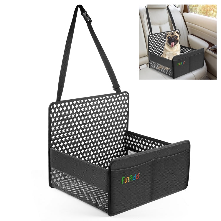 FunAdd Tappetino impermeabile antisporco per cestino da auto per cani da compagnia, traspirante e pieghevole