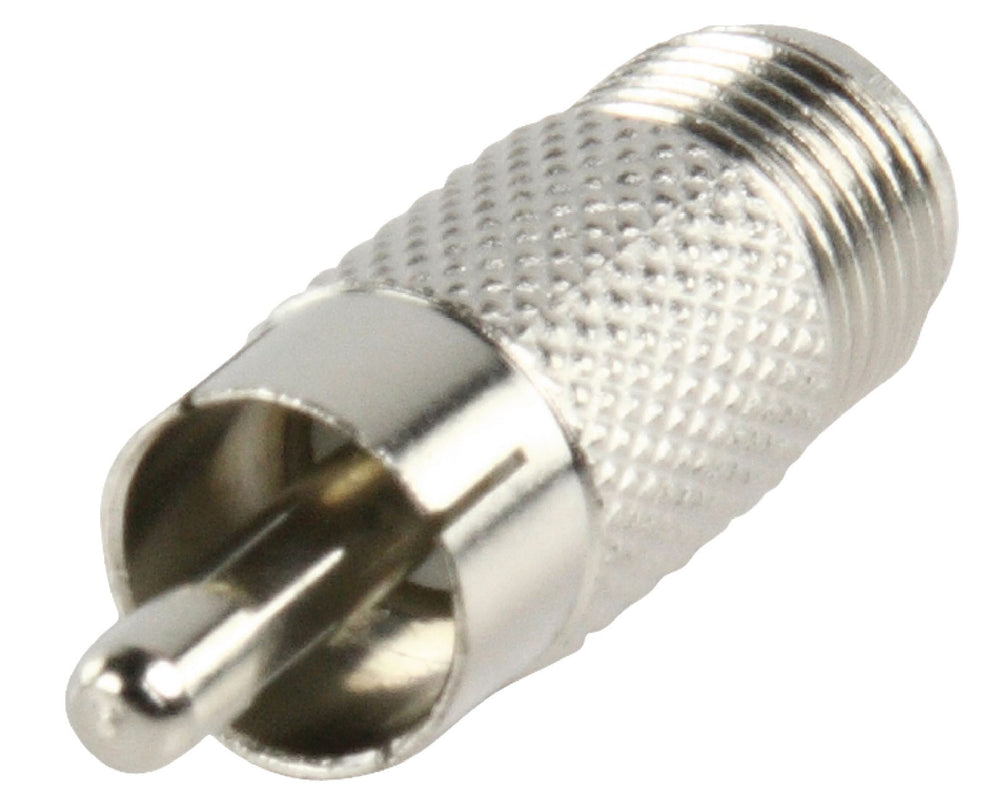 Adattatore Coassiale F RCA Maschio - F Femmina Argento