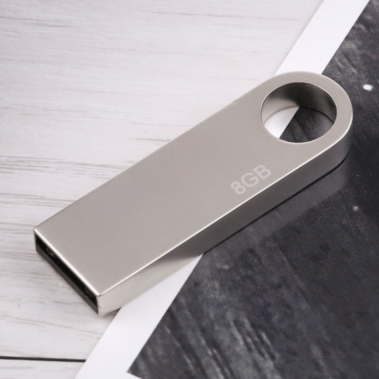 Disco flash USB 2.0 in metallo da 8 GB, 8GB