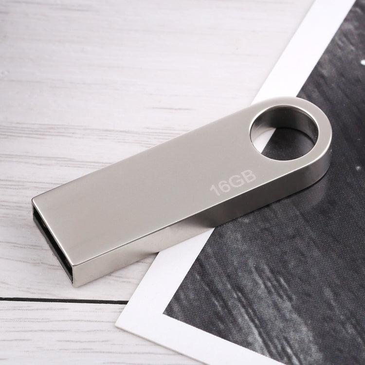 Disco flash USB 2.0 in metallo da 16 GB, 16GB