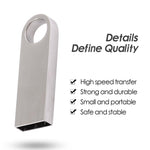 128GB Metal USB 2.0 Flash Disk, 128GB