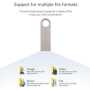 128GB Metal USB 2.0 Flash Disk, 128GB