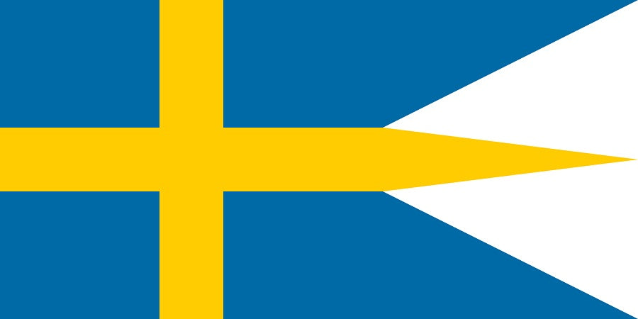 Bandiera navale da guerra Svezia 400x200cm