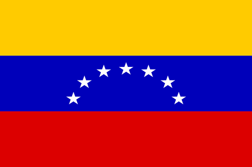 Bandiera nazionale Venezuela 7 stelle 200x300cm