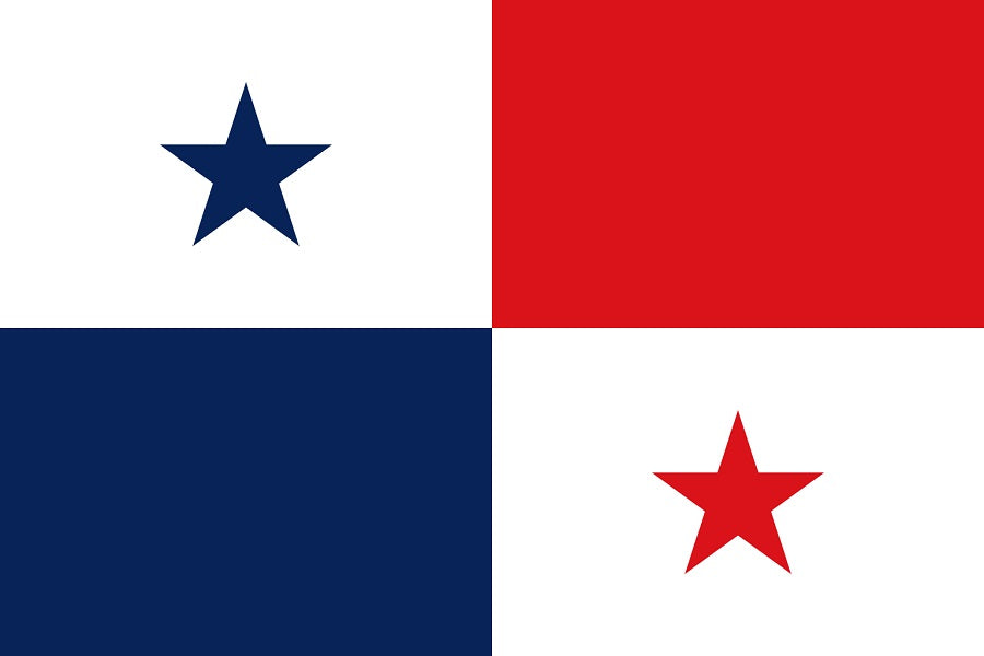 Bandiera nazionale di stato e da guerra Panama 200x300cm
