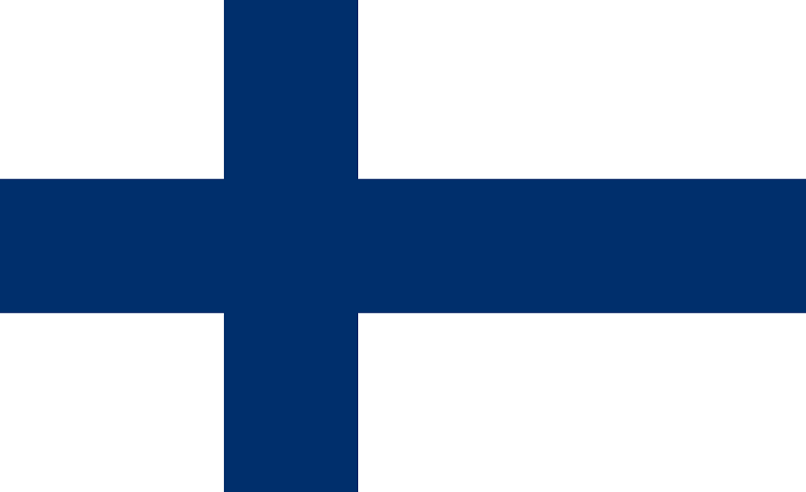 Bandiera nazionale di Stato e da guerra Finlandia 334x182cm