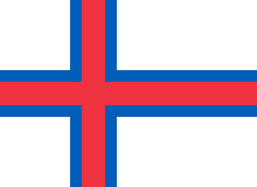 Bandiera Nazionale Isole Faroe 135x80cm