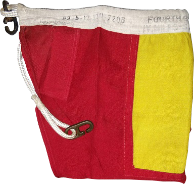 Bandiera Numerica Segnalazione Nautica "1" 150x180cm 8345-12-120-7099 121207099 FLAG207