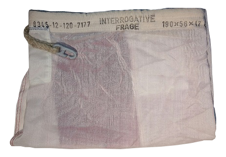 Bandiera Triangolare Segnalazione Nautica Interrogativa 56x190cm 8345-12-120-7177 121207177 FLAG229