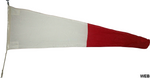 Bandiera Triangolare Segnalazione Nautica Interrogativa 340x100x30cm A9226