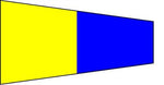Pennello Segnalazione Nautica "5" Pentafive Lungo 340x100cm