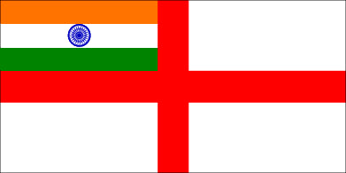 Bandiera da guerra della marina della Repubblica dell'India 400x200cm