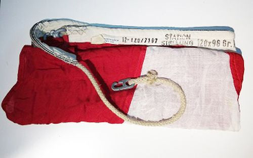 Bandiera Segnalazione Nautica "Station" 96x120cm 8345-12-120-7197 121207197 FLAG242