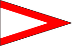 Bandiera Segnalazione Nautica "Station" 96x120cm 8345-12-120-7197 121207197 FLAG242