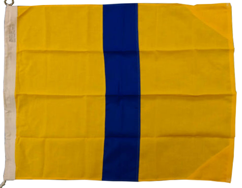 Bandiera Numerica Segnalazione Nautica "8" 150x180cm
