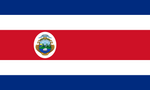 Bandiera di Stato e della Marina da guerra Costa Rica 300x200cm 8345-12-120-6853 FLAG258