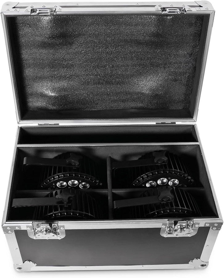 Flightcase con ruote e scomparti interni - 62.5x41x45.5cm FLCASE700