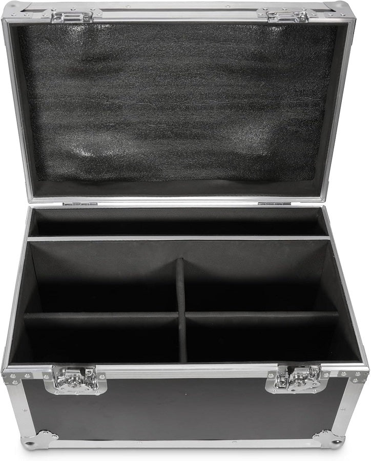 Flightcase con ruote e scomparti interni - 62.5x41x45.5cm FLCASE700