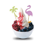 Confezione da 24 pezzi/5 pezzi per feste a tema vacanze, torte, dessert, decorazioni per la tavola, 24pcs