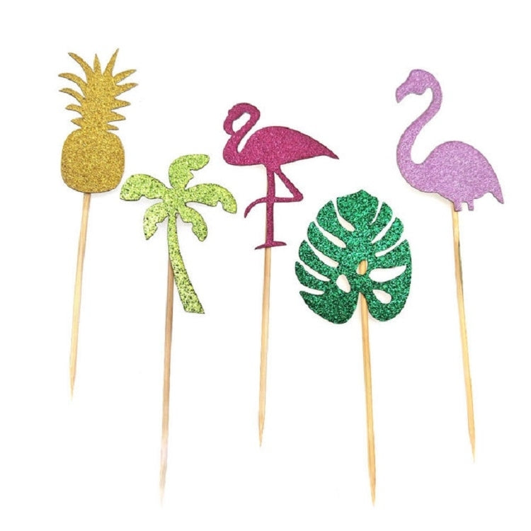 Confezione da 24 pezzi/5 pezzi per feste a tema vacanze, torte, dessert, decorazioni per la tavola, 24pcs