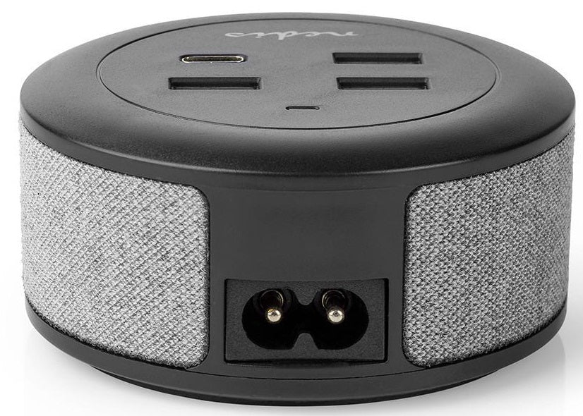 Caricabatterie da muro/scrivania ricarica rapida USB-C™/3xUSB-A 30W 1x3A/3x2.1A FSCSPD100GY 5412810318353 ND1261