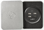 Caricabatterie da muro/scrivania ricarica rapida USB-C™/3xUSB-A 30W 1x3A/3x2.1A FSCSPD100GY 5412810318353 ND1261