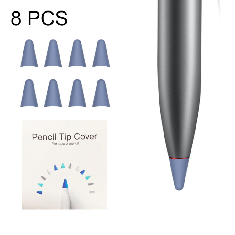 8 pezzi Copri pennino antiscivolo silenzioso resistente all'usura per M-pencil Lite