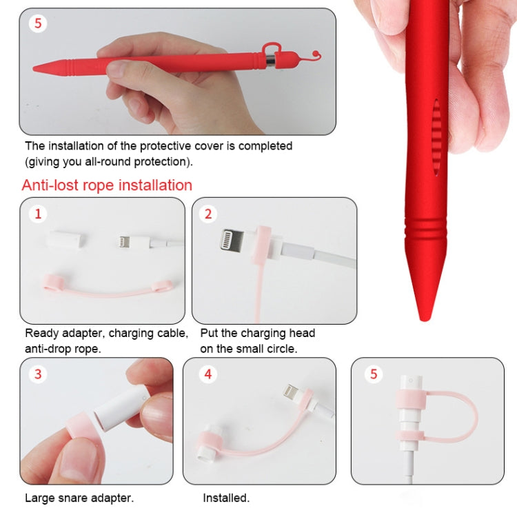 Custodia protettiva anti-smarrimento per Apple Pen Cover per Apple Pencil